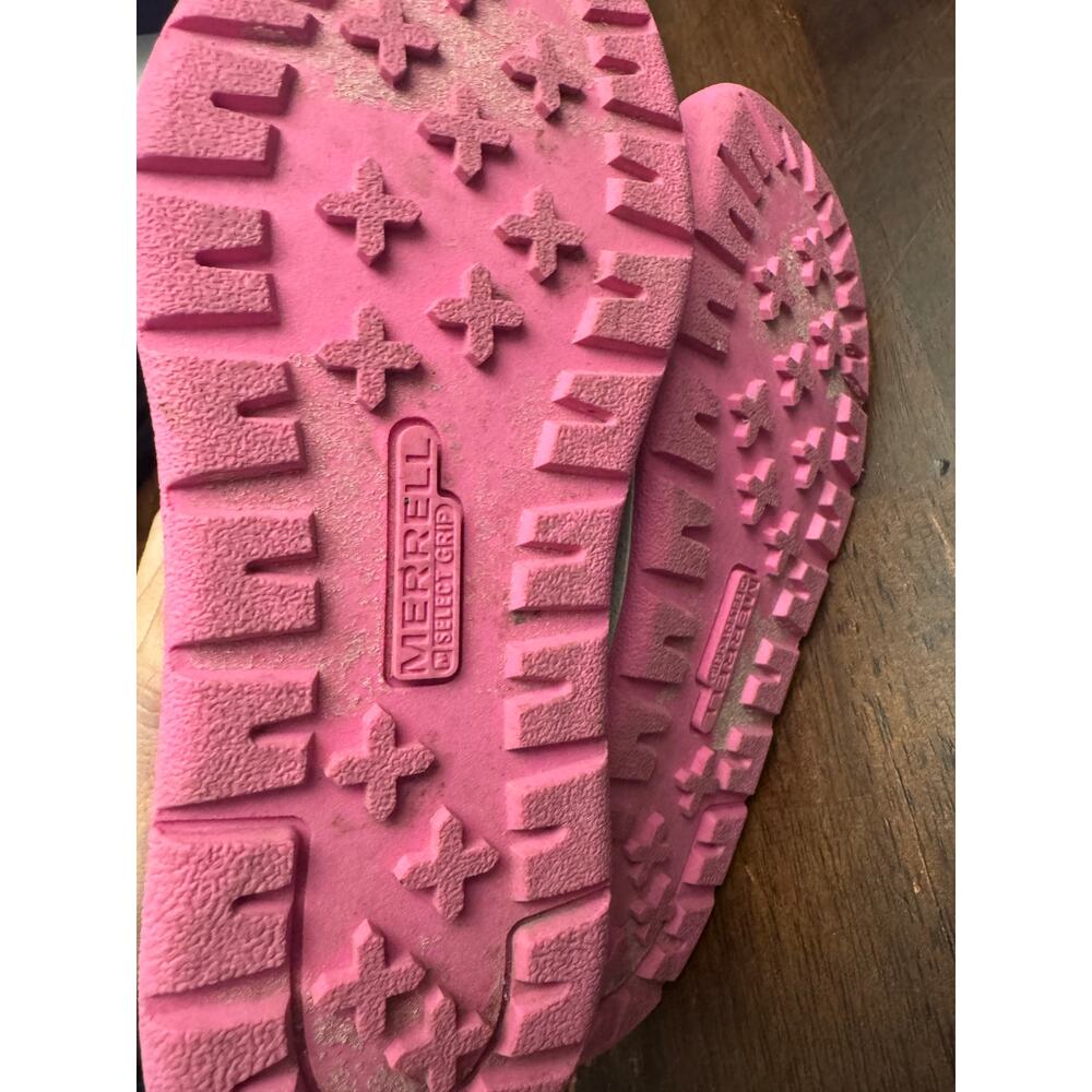 Merrell kids apline puffer waterproof boots rainbow and black size 1 - Picture 3 of 5